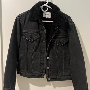 PISTOLA Denim Sherpa Lined Jacket